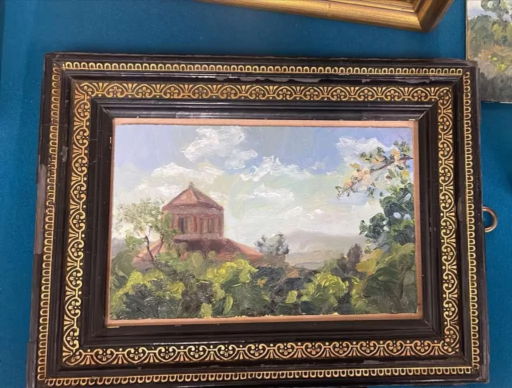 My Seasons Bloom, Oil on wood panel, 2026 — T. Cheung-Damonte