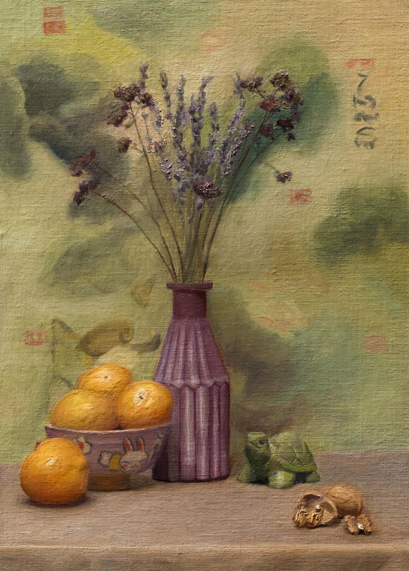 The Colours Within, oil painting — T. Cheung-Damonte